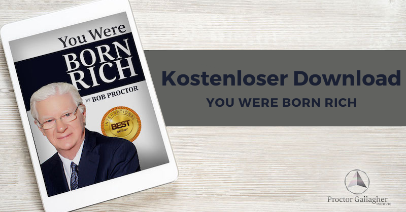 Bob Proctor You Were Born Rich e-Book